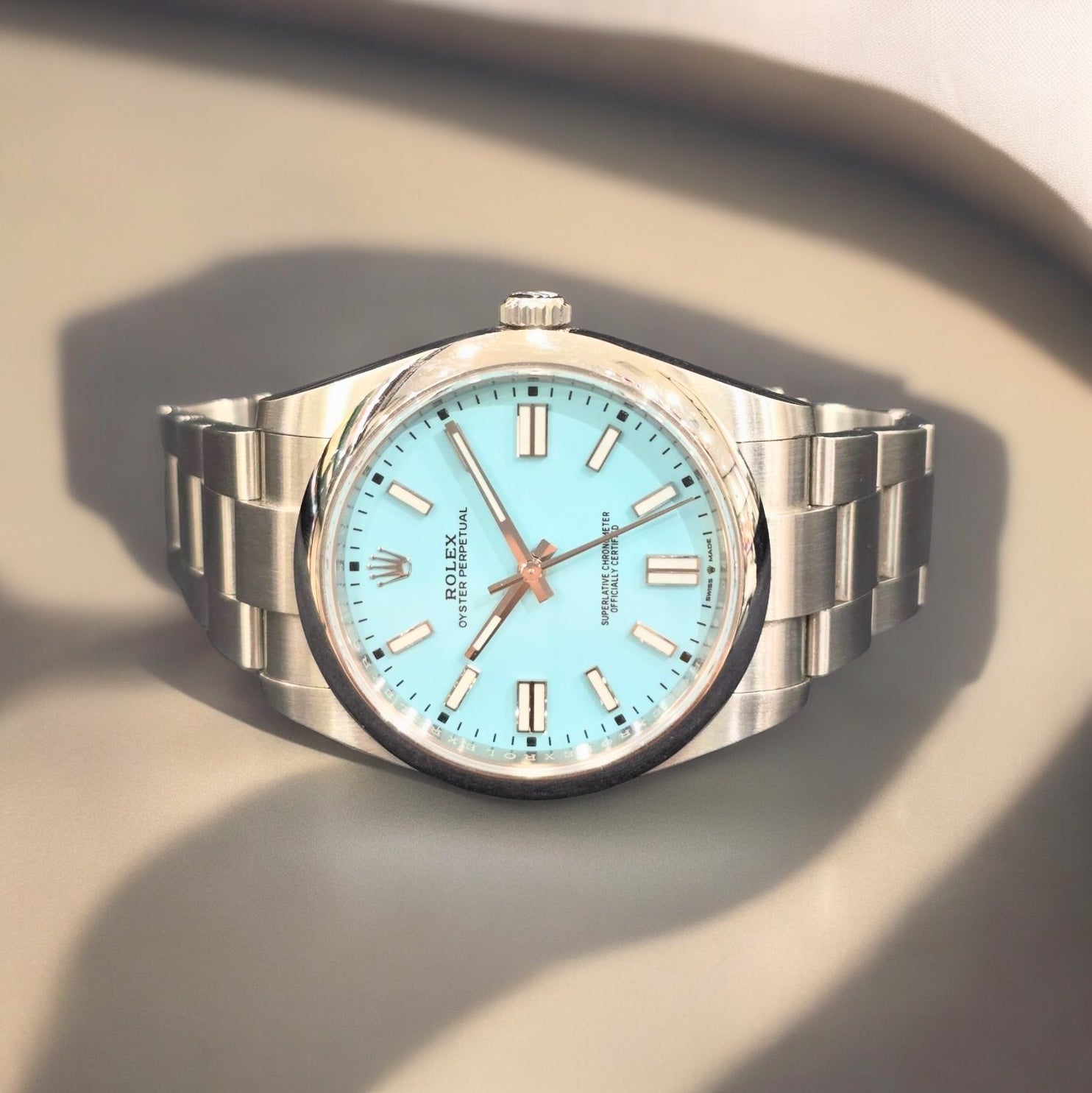 Rolex 124300 tiffany sale