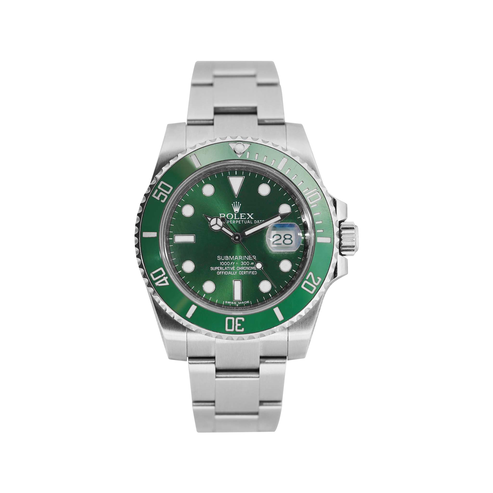 Rolex Submariner 116610LV "Hulk", 2012