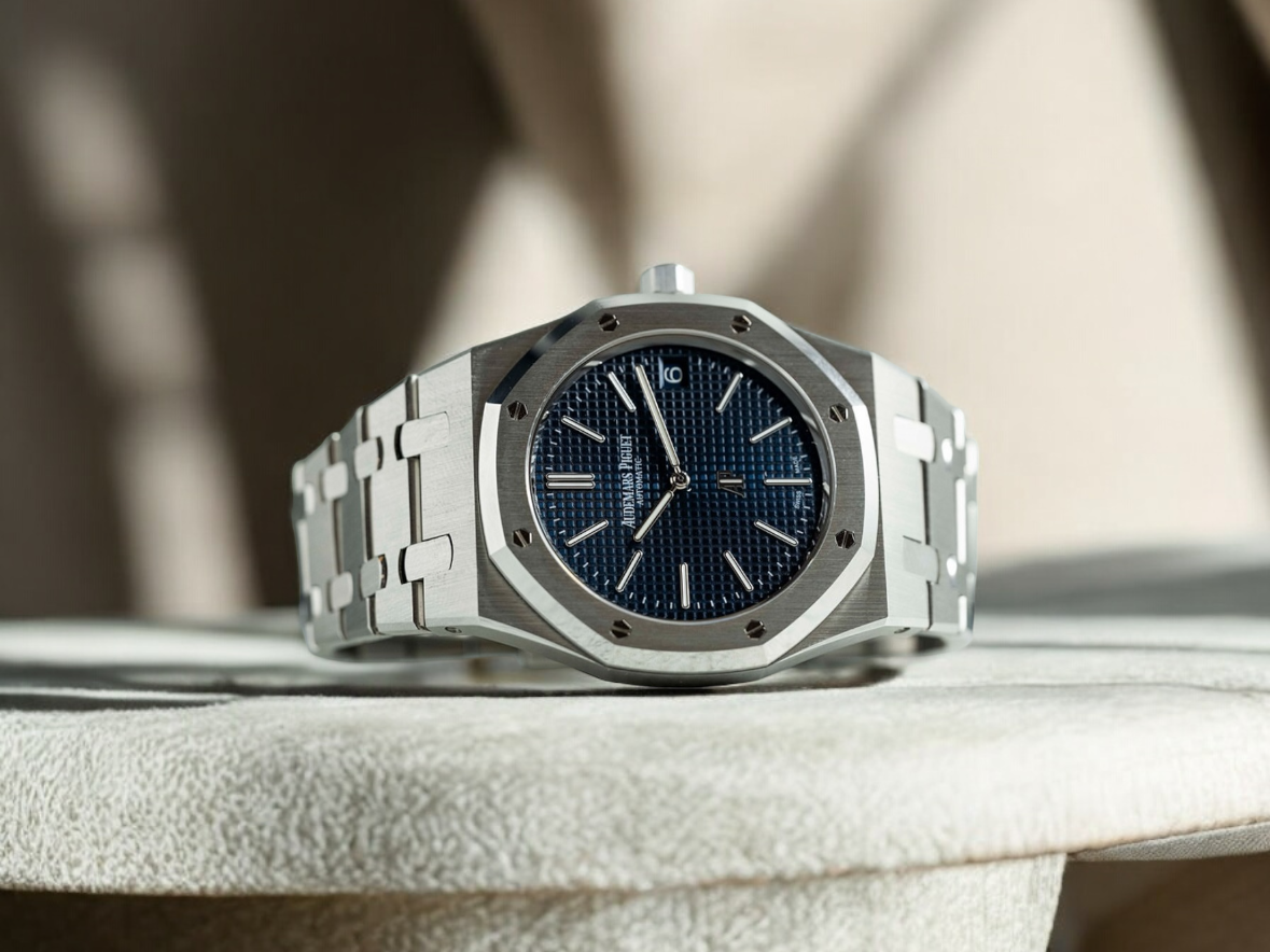 Audemars Piguet Royal Oak "Jumbo" Extra-Thin 16202ST.OO.1240ST.02