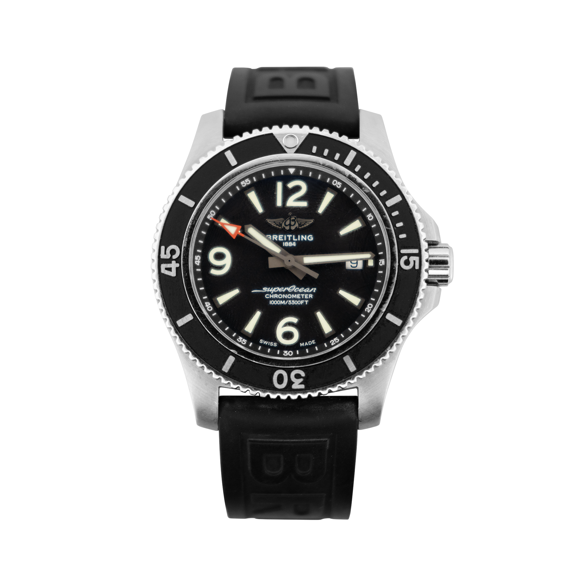 Breitling - Superocean - Black Rubber - A17367