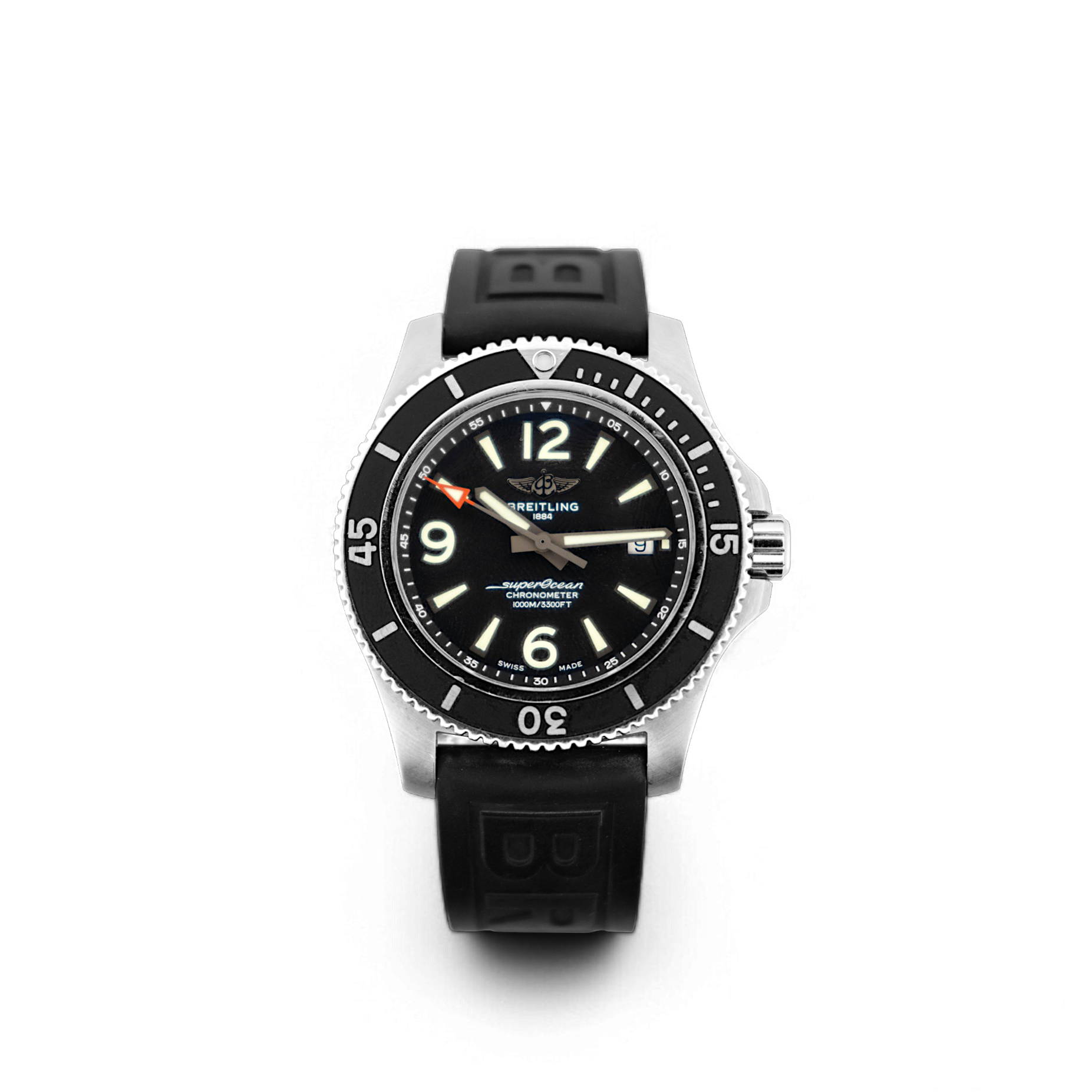 Breitling - Superocean - Black Rubber - A17367