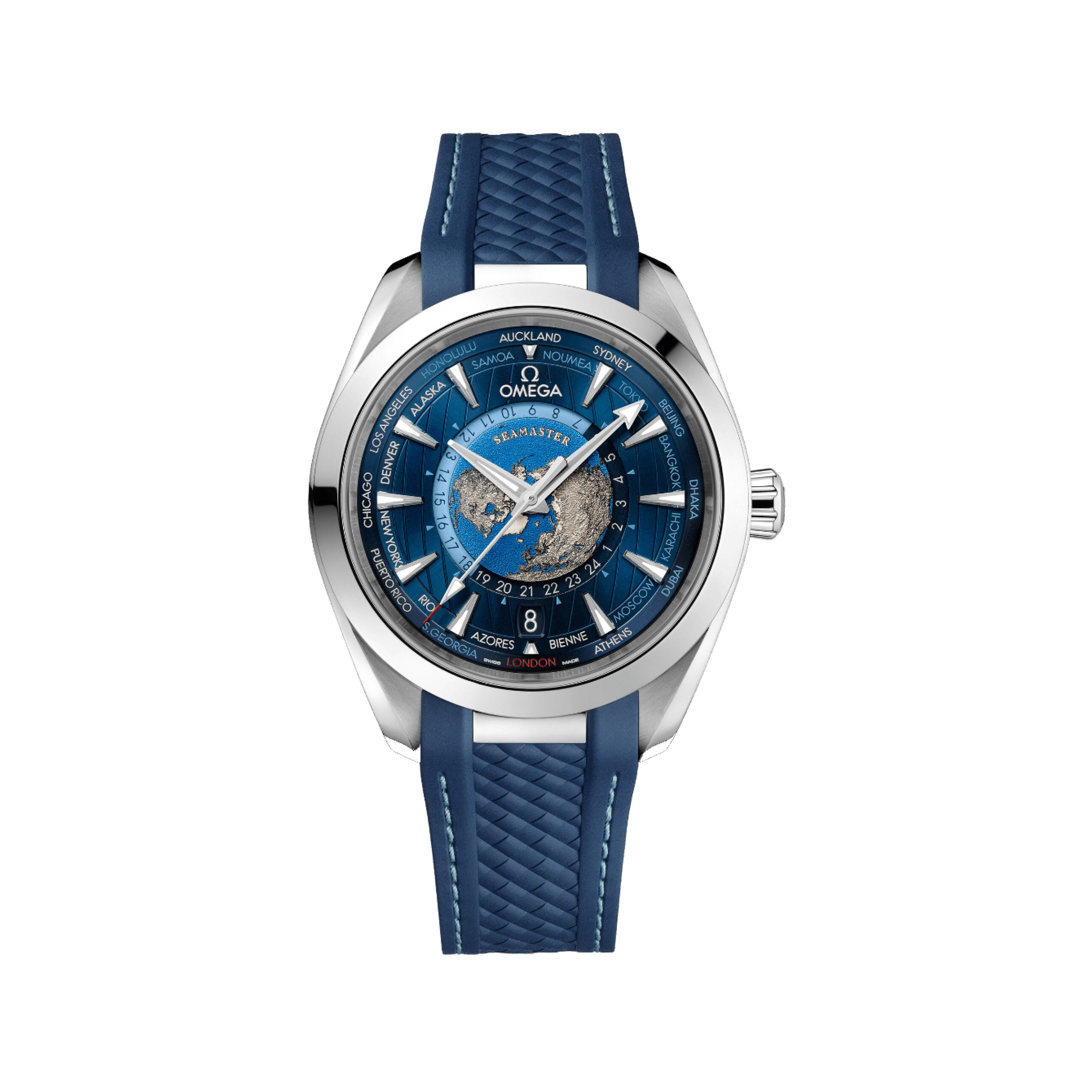 Omega Seamaster Worldtimer 220.12.43.22.03.001, 2022