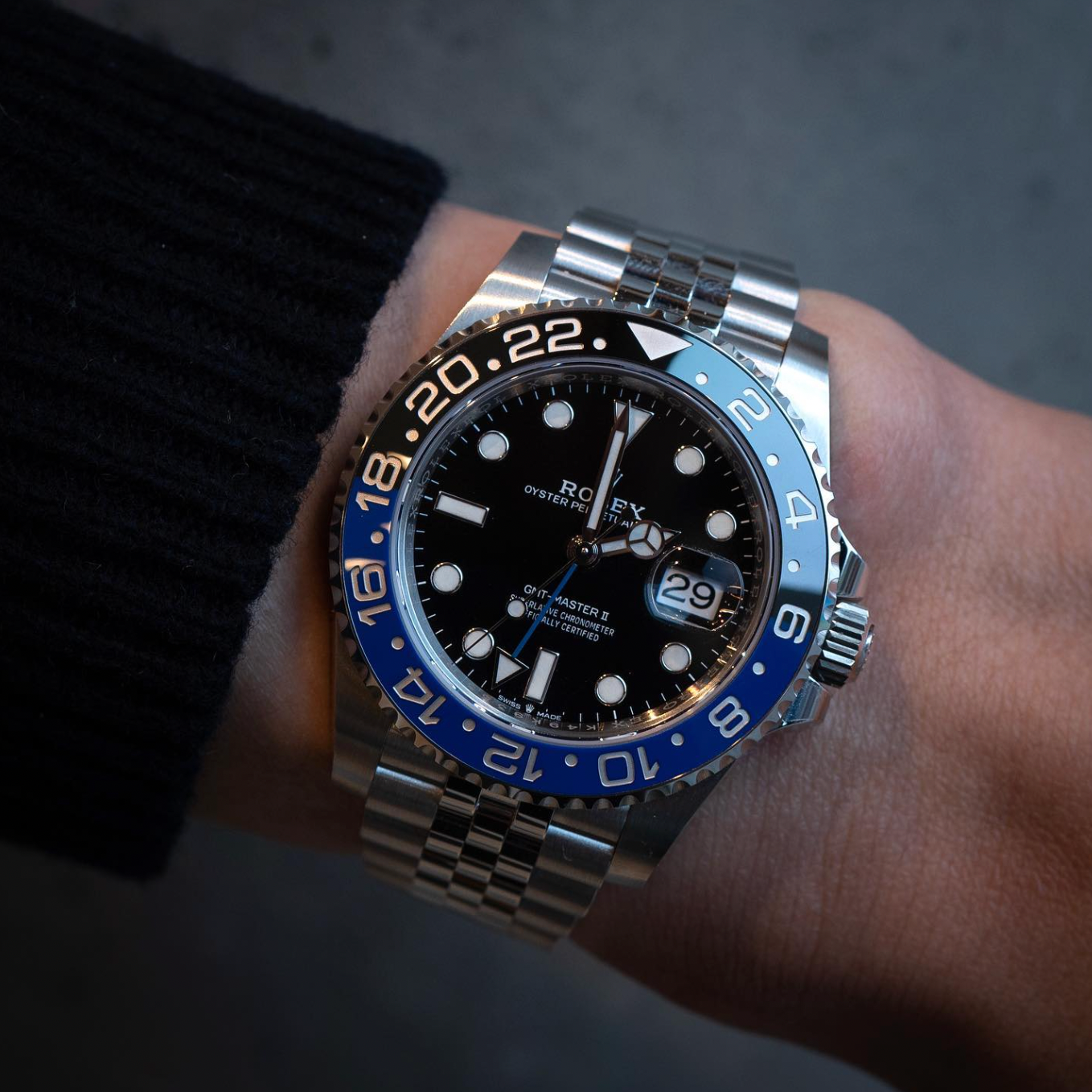 Rolex GMT-Master II 126710BLNR "Batgirl"