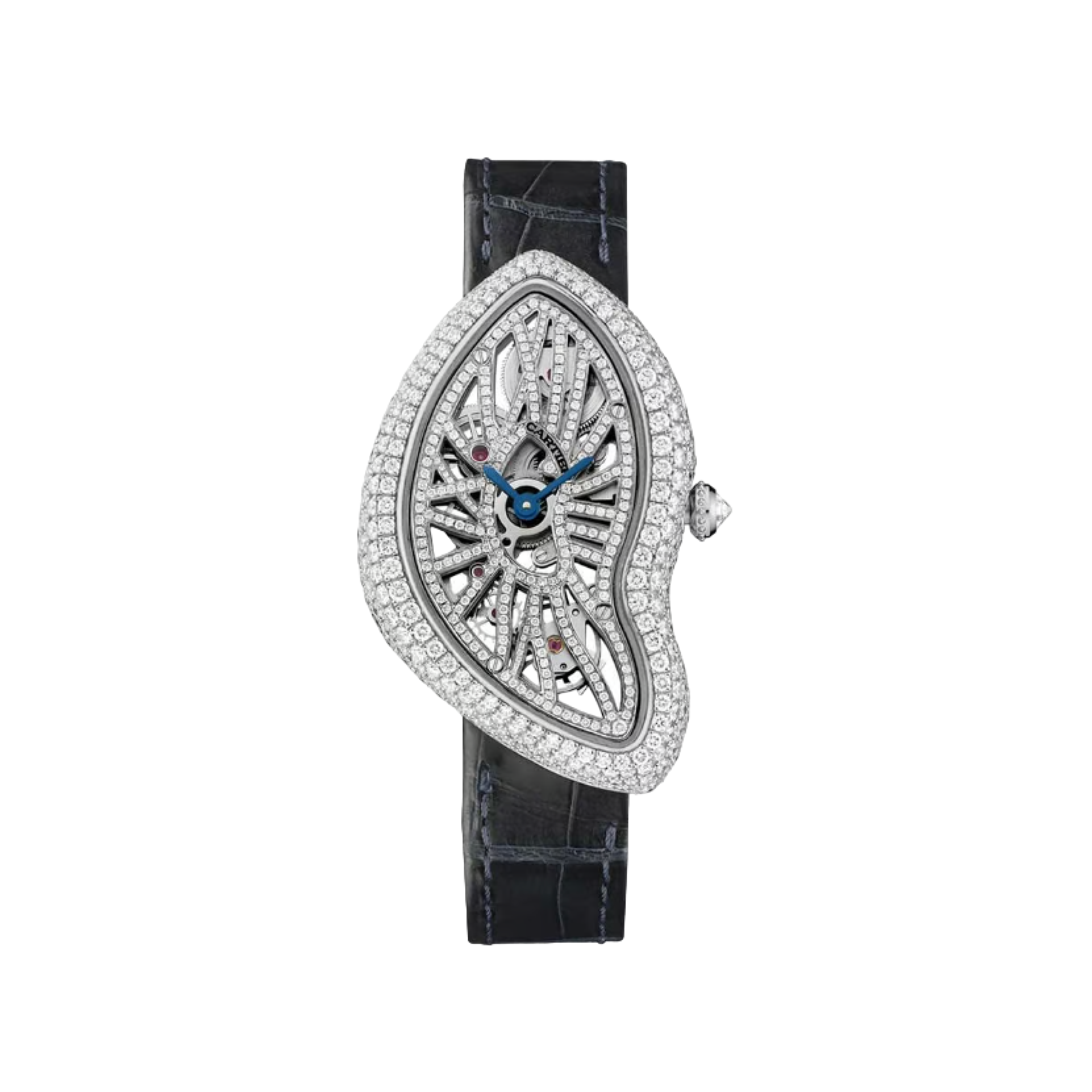 Cartier Crash Skeleton Diamond Set HPI00935